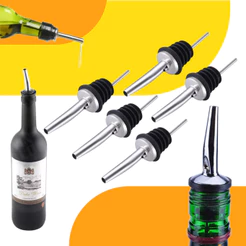 Bico Dosador para Garrafa Inox Bartender Biqueira Tequila Azeite