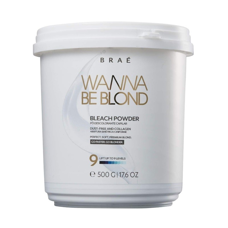 Descolorante Pó Capilar Wanna Be Blond 500g Braé