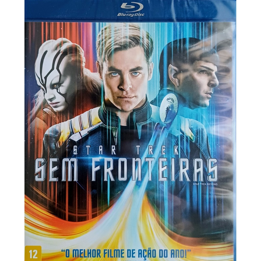 Blu-Ray Star Trek Sem Fronteiras (Ação, Sci-Fi - Justin Lin) Lacrado de Fábrica