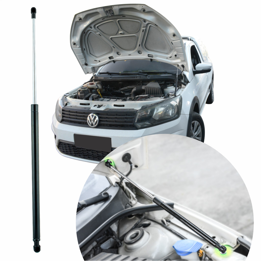 Kit Pistão para Capô sem vareta para GOL VOYAGE SAVEIRO G5 G6 G7 G8 - Capô Seguro Moderno