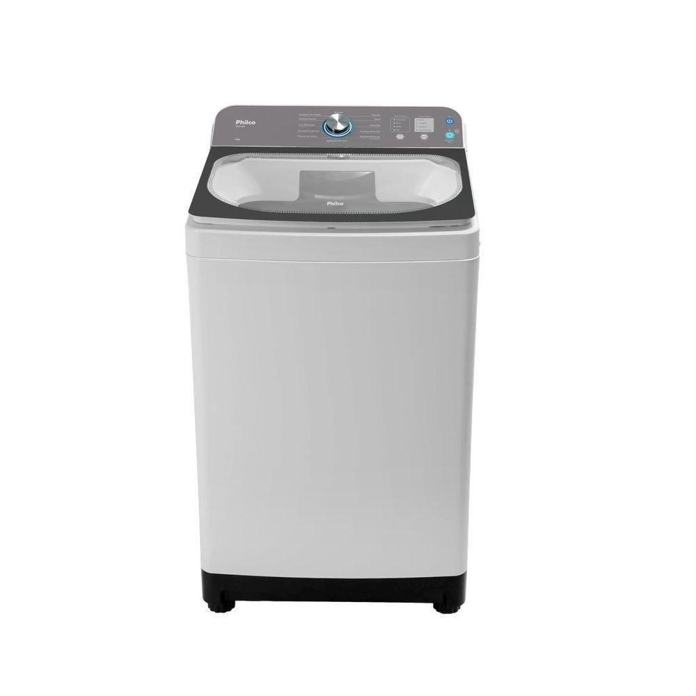 Máquina De Lavar Philco PLR14A 14kg 12 Tipos De Lavagem Branca 127V