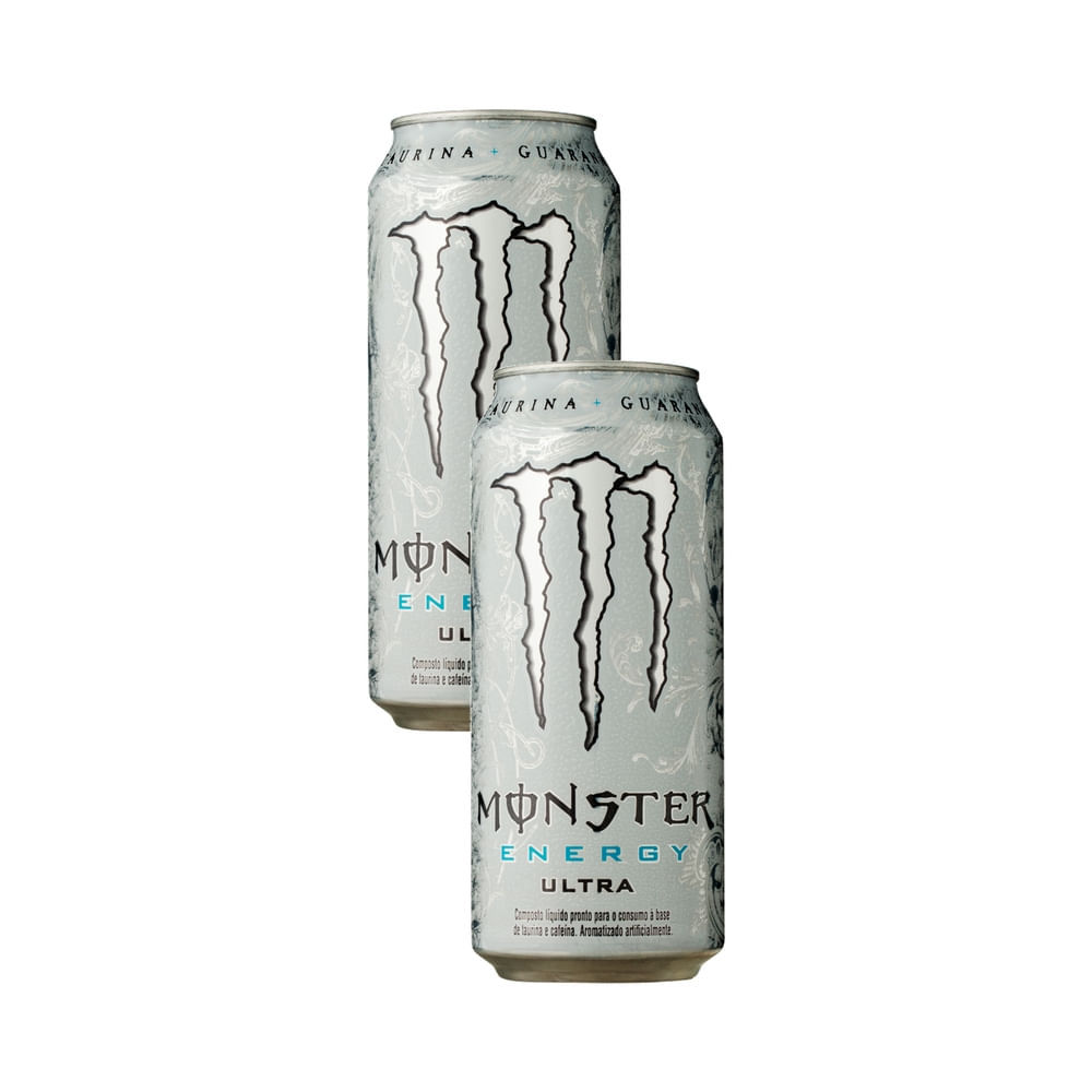Kit 2 Energético Monster Energy Ultra com 473ml em Oferta na Shopee