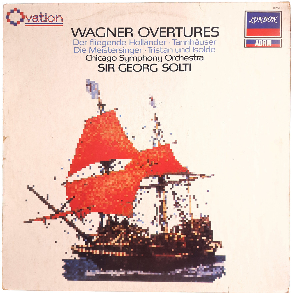 LP Wagne(...) Wagner, Chicago Symphony, Sir Georg Solti 1987