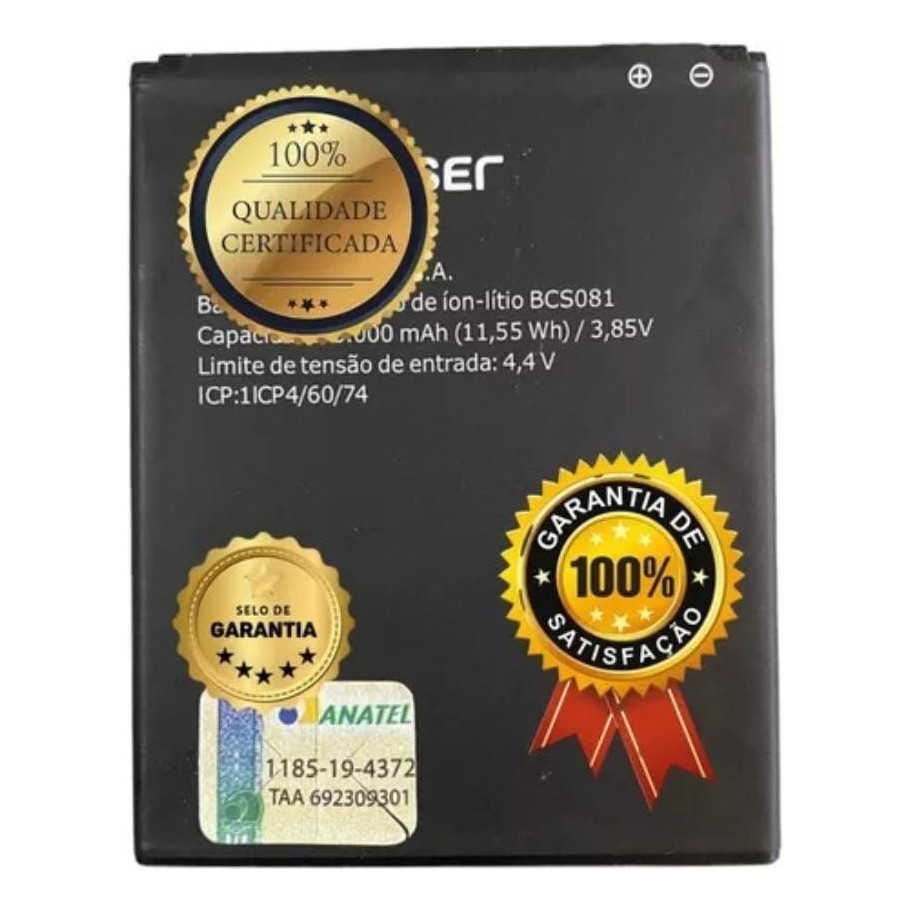 B.a.t.e.ria Bcs081 Compatível C Mu-lti-laser Bcs 081  Envio Ja