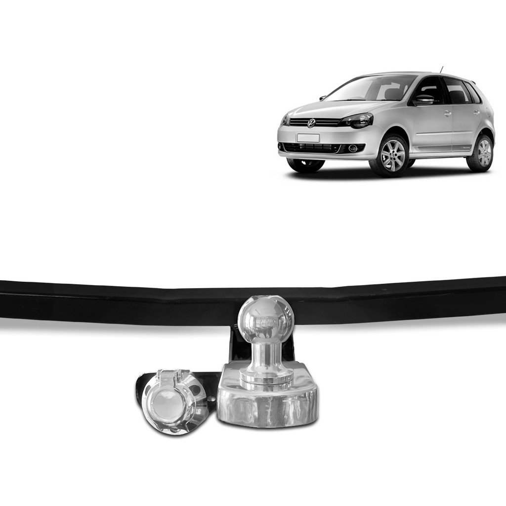 Imagem Engate Reboque Fixo Polo Hatch 2001 a 2016 700 Kg - Brucke VW5011