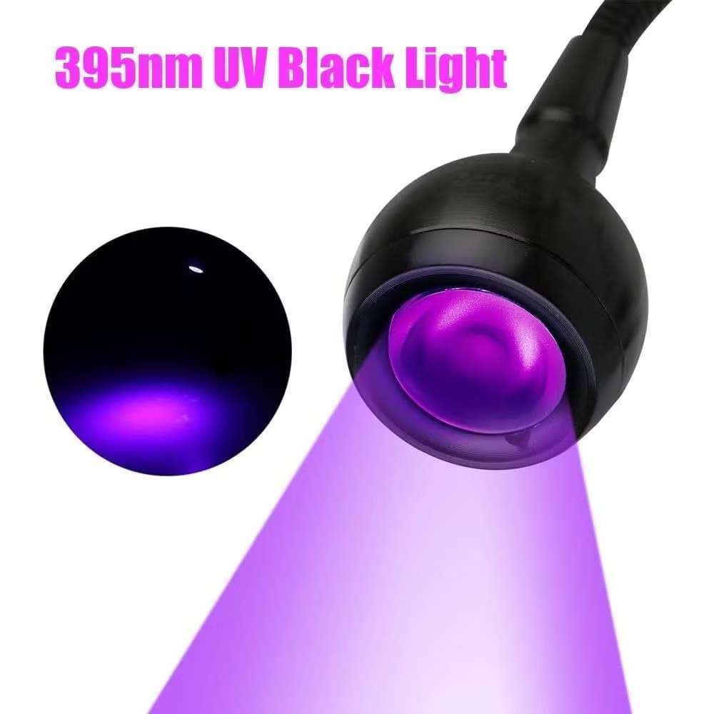 Luminária UV Ultravioleta De Mesa Com Garra Presilha Para Manicure Galaxy em Oferta na Shopee