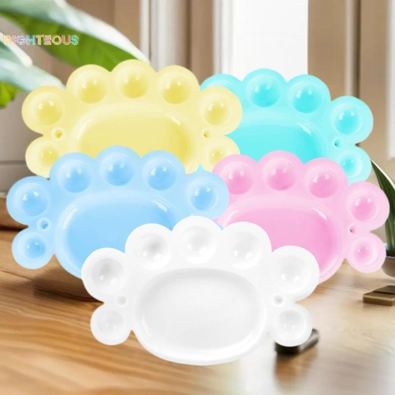 Rightrous Paleta De Cores De Unhas Gel Polonês Mistura Desenho Pintura Colorida Manicure Exibição De Arte Novo