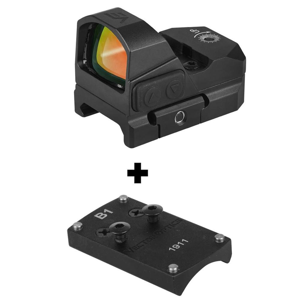 Mira Holografica Profissional 1x17x24 Vector Optics Pistola 1911 em Oferta na Shopee