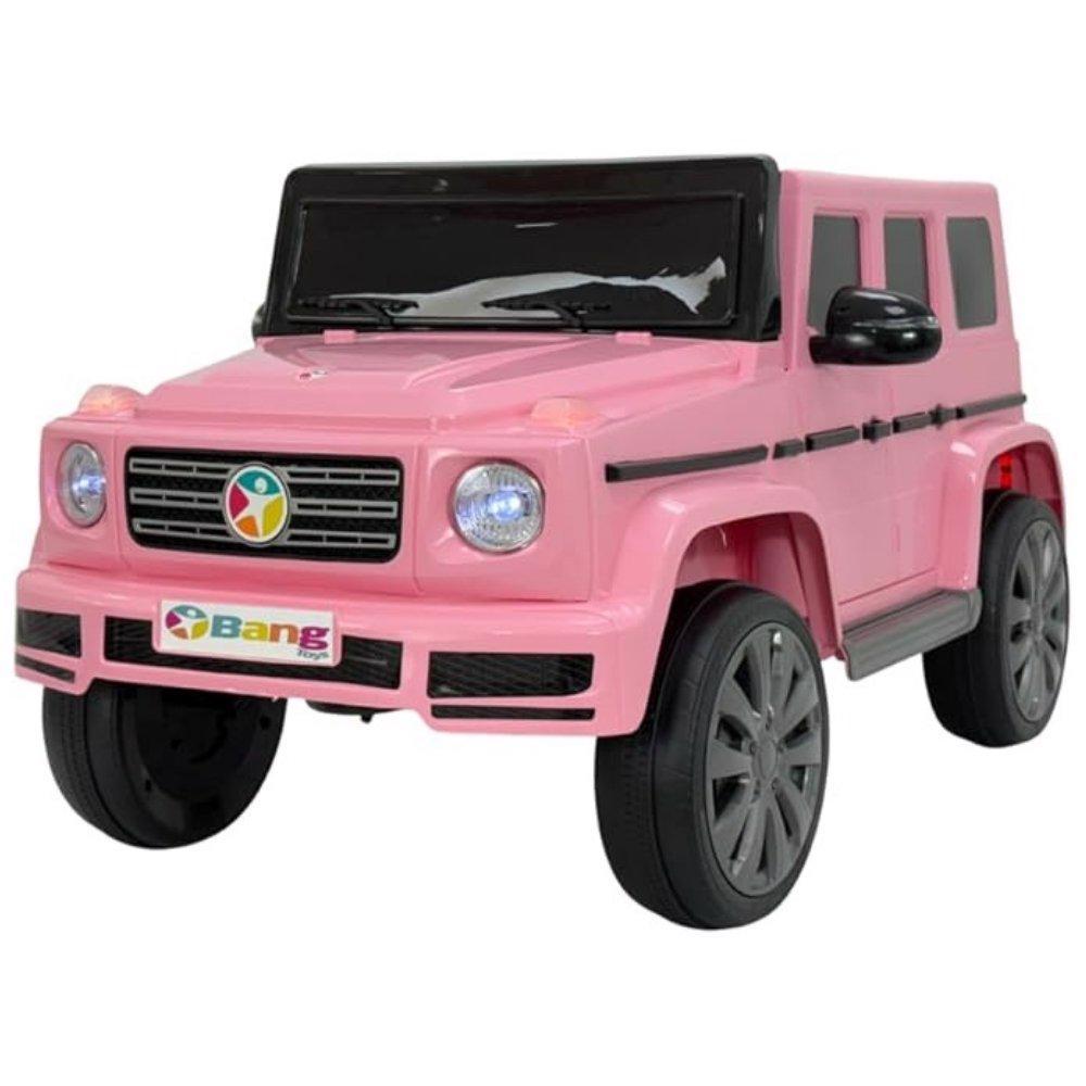 Carro Elétrico Infantil Urban Kid Cruiser 12V Rosa BANG TOYS