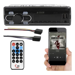 Rádio MP3 H-Tech HT-1023 Bluetooth USB Auxiliar