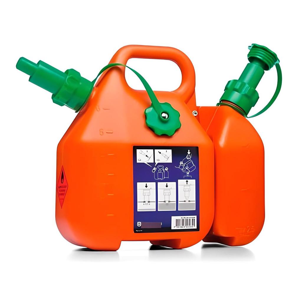 Galão Bidão Combinado Combustível Gasolina Óleo Husqvarna em Oferta na Shopee