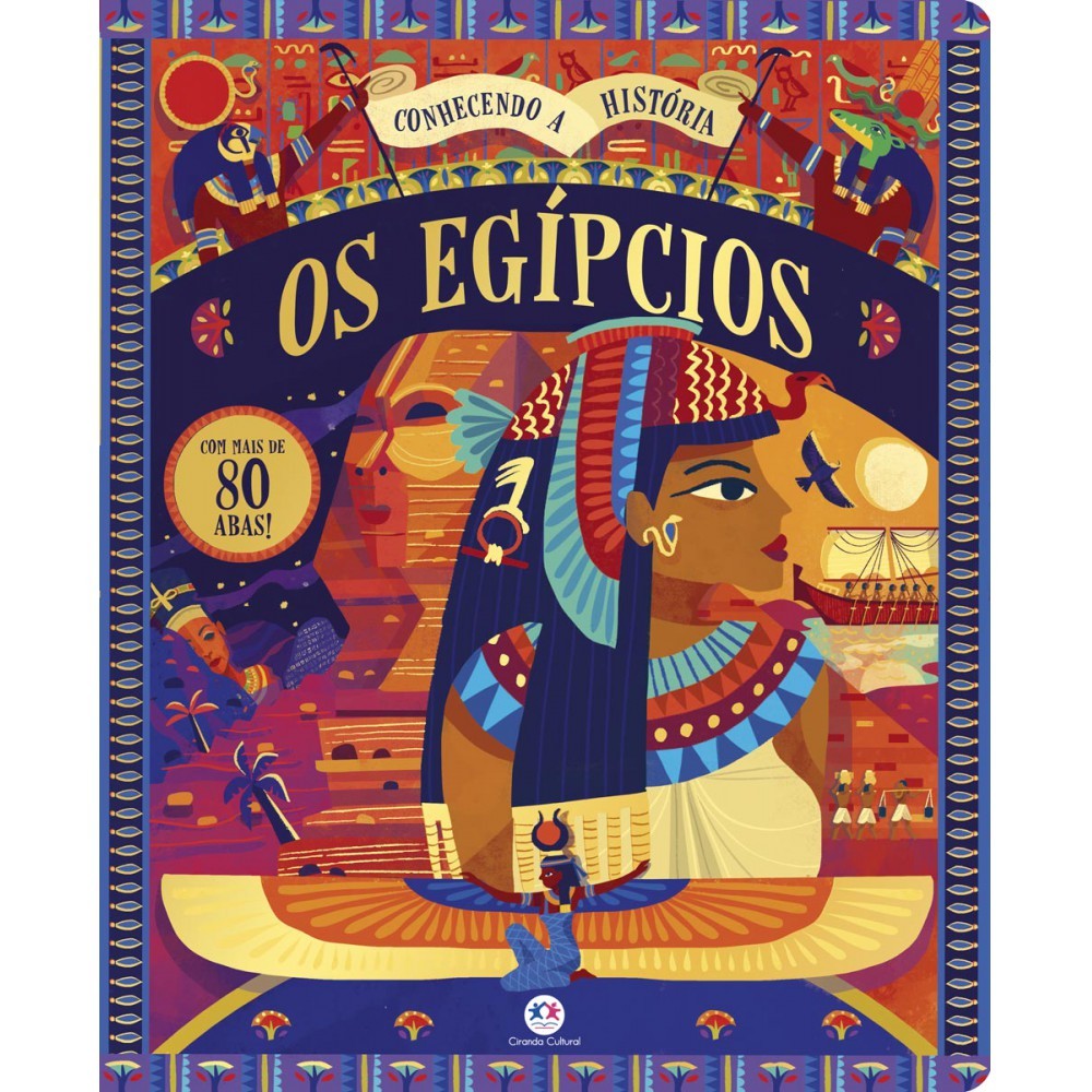 Livro Os egípcios - Conhecendo a História com abas