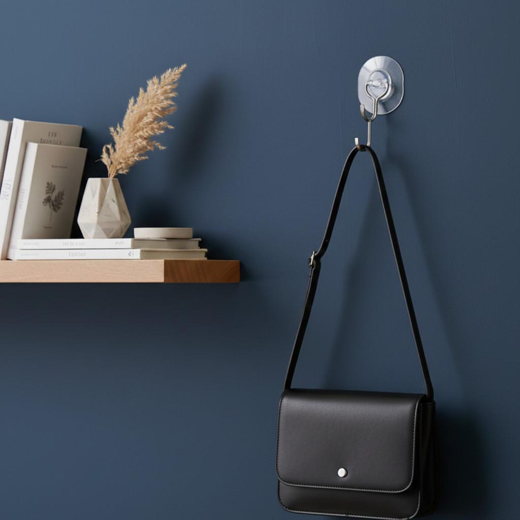 Mini Gancho Adesivo de Plástico 6uni 5kgs Multiuso Transparente em Oferta na Shopee