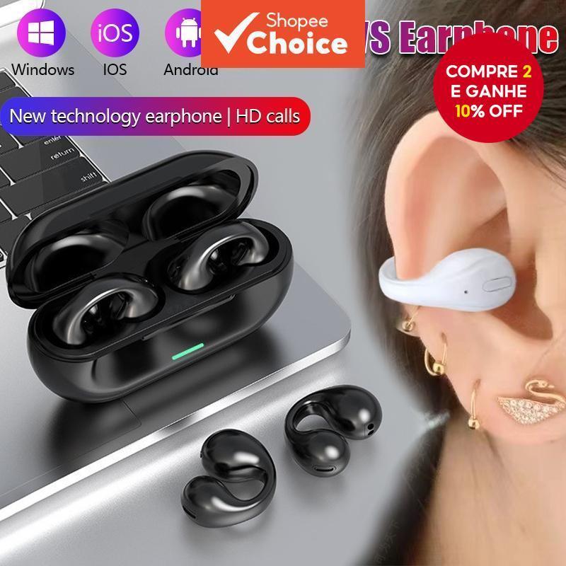 Senbenbao A9 Pro Tws Tela Sem Fio Bluetooth Fone de Ouvido Anc Enc Cancelamento de Ruído Estéreo de Alta Fidelidade Fone - Miniatura 2