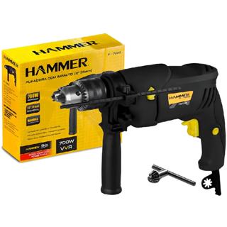 Furadeira Martelete De Impacto 1/2 Polegadas 220V 13mm Concreto E Madeira 700w GYFI7000 Hammer em Oferta na Shopee