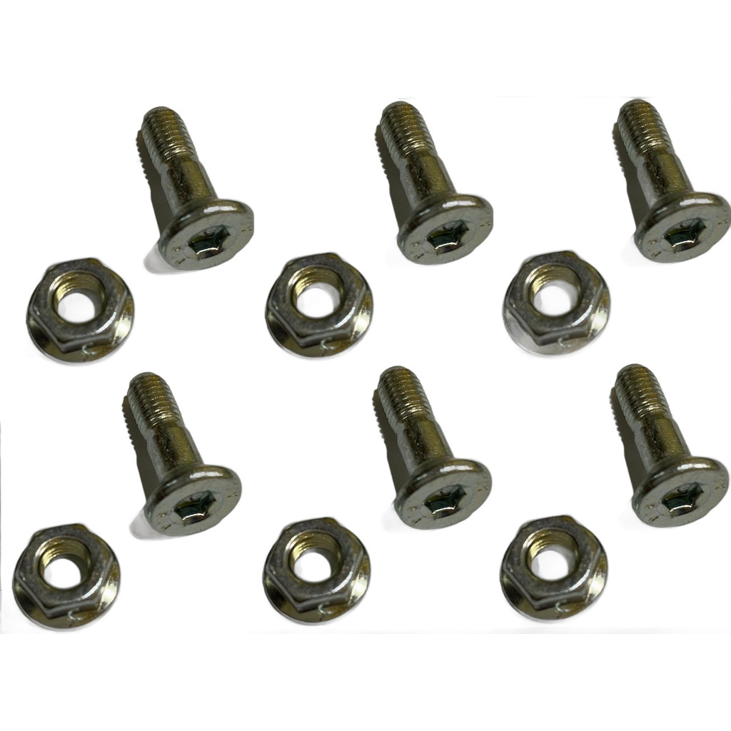 Kit 6 Parafuso Coroa porca honda Nxr Bros 150 Xr Tornado 250