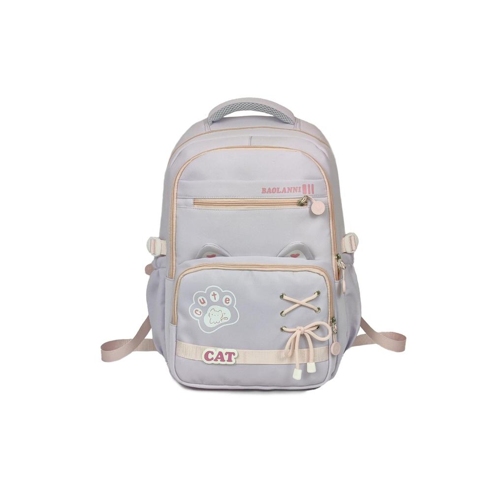Mochila de gato fofo mochila de estudante de desenho animado mochila moda …