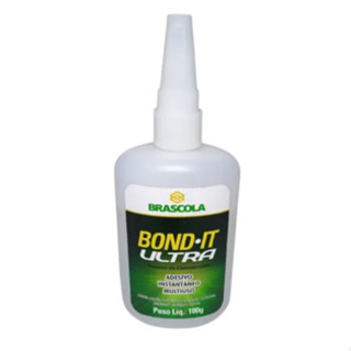 Kit Cola Instantânea Bond-It Ultra Frasco 20g Brascola Cola em Segundos em Oferta na Shopee