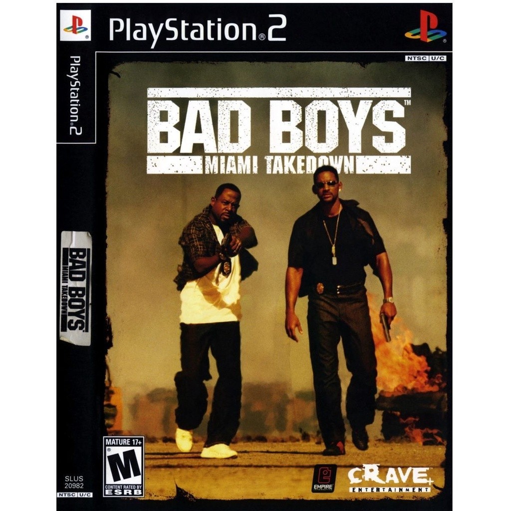 Jogo Ps 2 Bad Boys: Miami Takedown