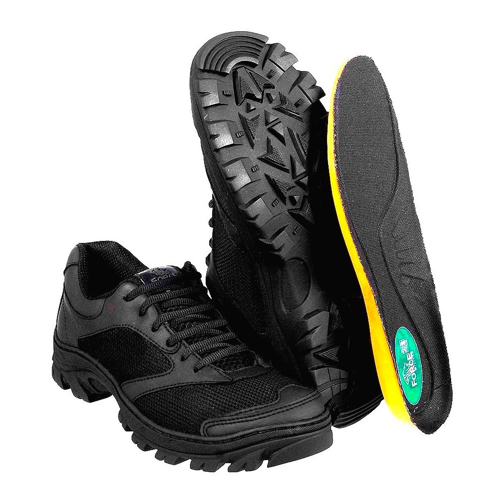 Tênis Tático Force Militar Em P.U. E Nylon, Esporte, Caminhada