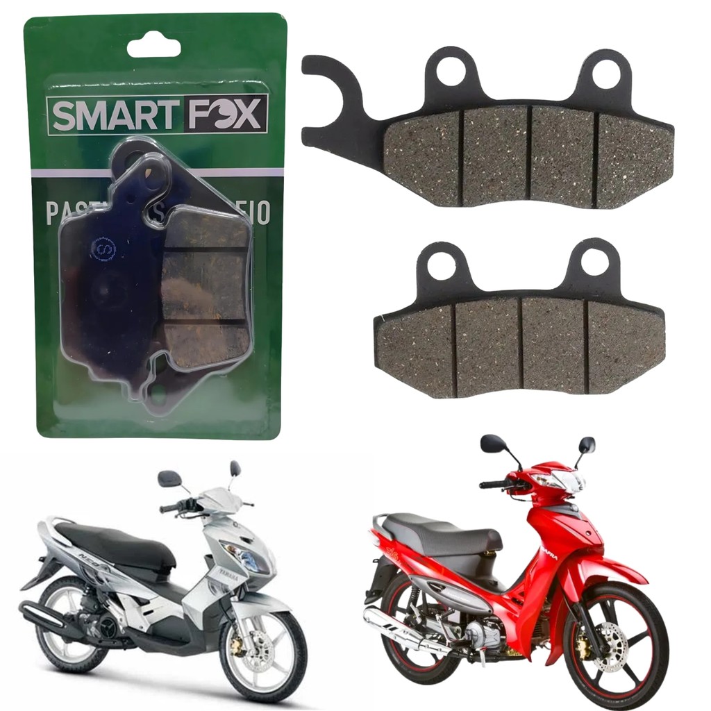 PASTILHA DE FREIO DIANTEIRO SMARTFOX YAMAHA NEO 115 DAFRA ZIG 100