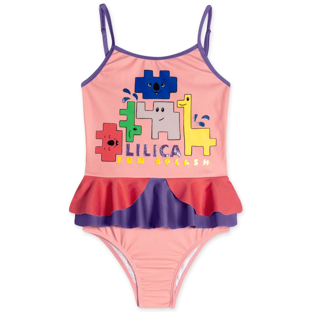 Maiô Infantil Feminino Lilica