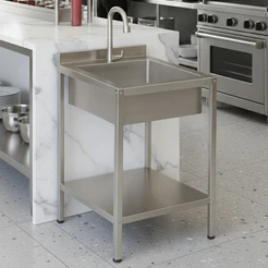 Cuba Industrial Gourmet Inox Quadrada para Cozinha