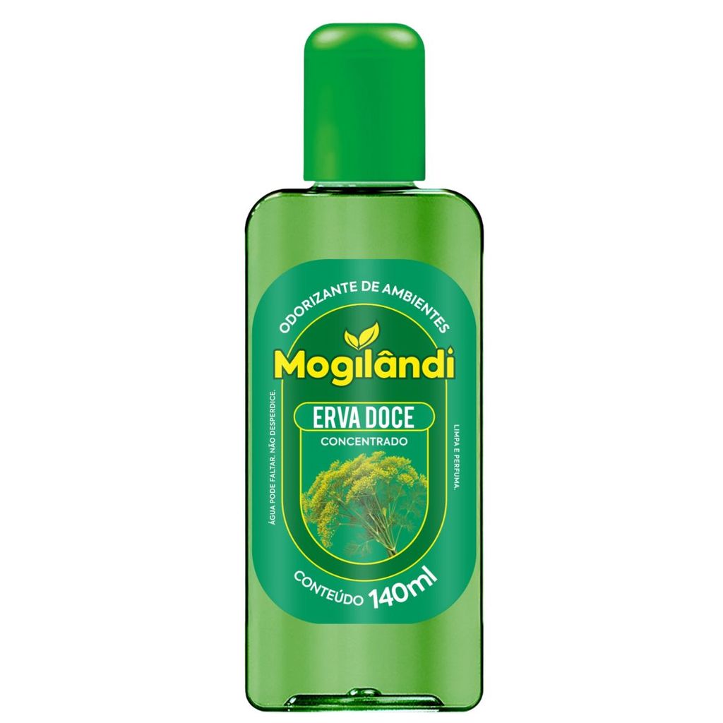 Odorizantes de Ambientes Óleo Essência Erva Doce 140ml