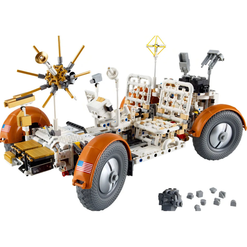 Lego Tecnic Veiculo De Exploração Lunar Apollo Da Nasa 42182