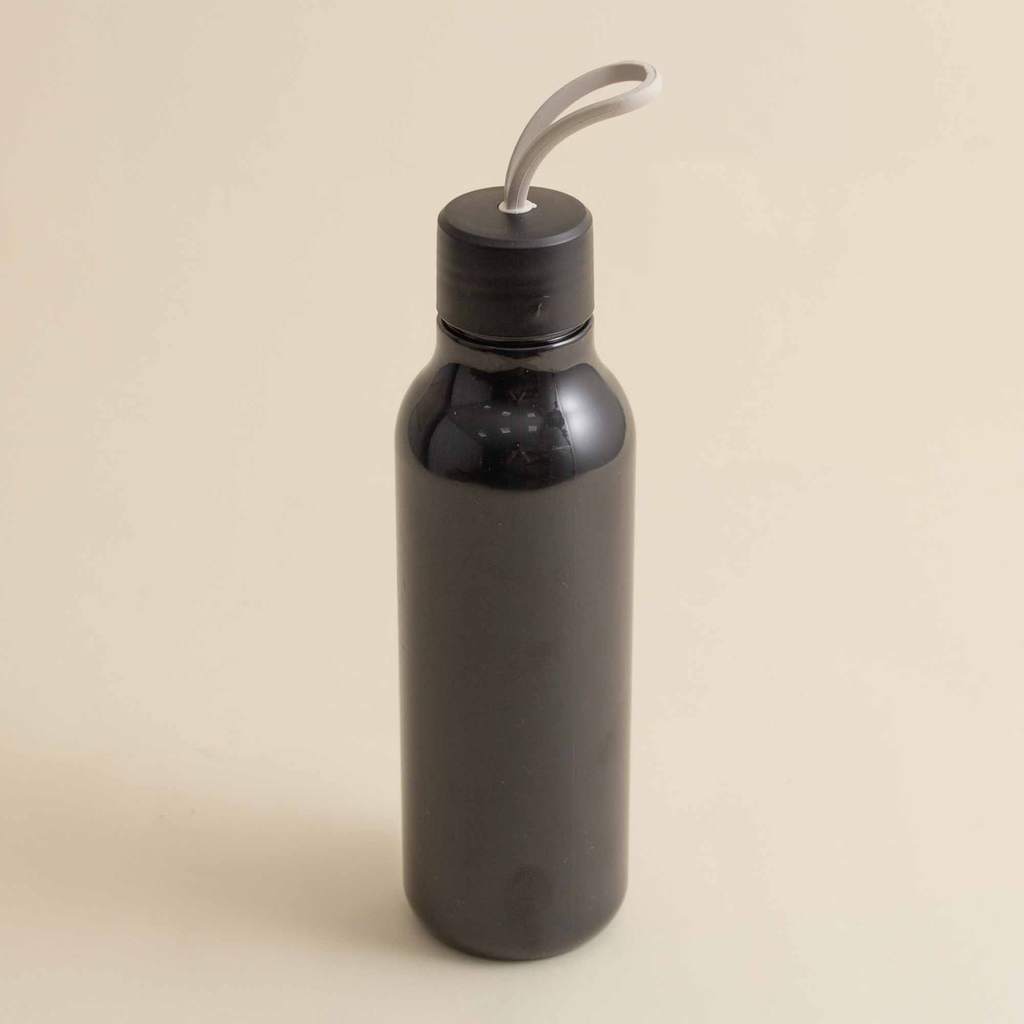 Garrafa Squeeze De Plástico 700ml Preto  -