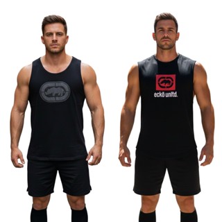 Regata Ecko Unltd Masculina 100% Algodão Original Gola Careca Academia Verão em Oferta na Shopee