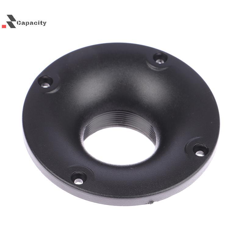 Capacidade 3 Polegadas 80mm Tamanho Pequeno Chifre Tweeter Plástico Rosqueado Boca 34mm Acessórios De Reparo De Alto-Fal