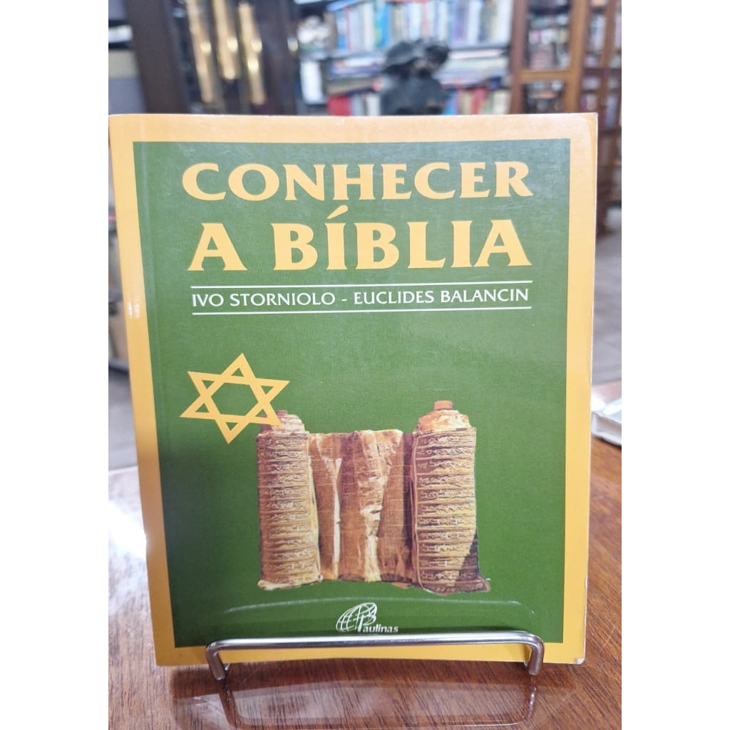 Conhecer a Bíblia autor Ivo Storniolo e Euclides Balancin