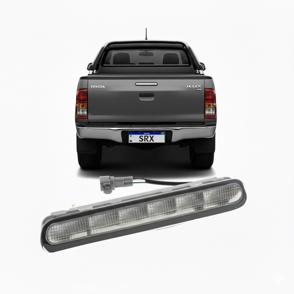 BREAK  LIGHT CRISTAL TAMPA TRASEIRA – TOYOTA HILUX 2012 2013 2014 2015