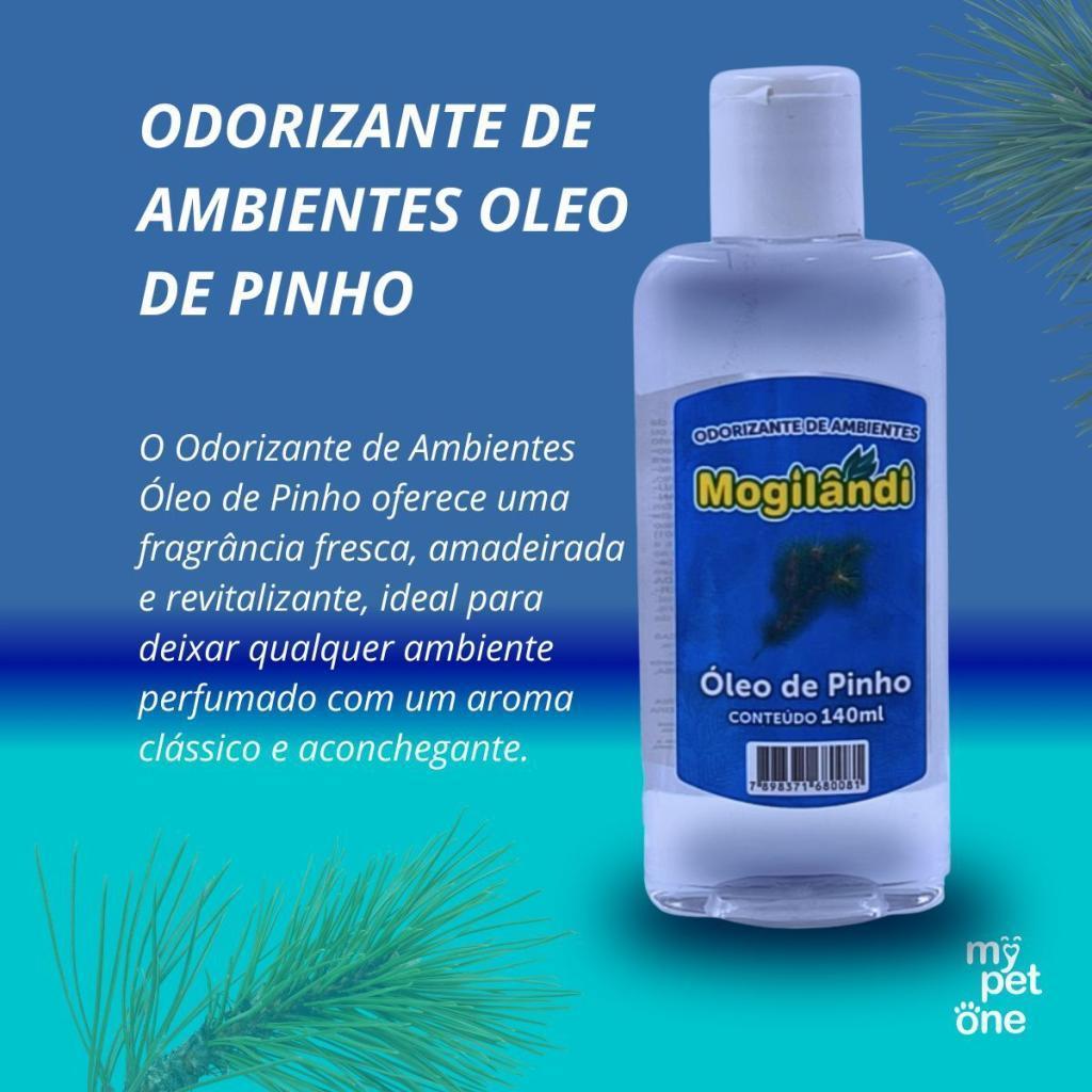 Kit 3 Aromatizador Cheirinho Óleo de Pinho 140ml – Mogilândi · foto 2