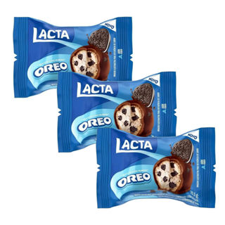 Kit 3 Bombom Oreo Lacta 20,1g em Oferta na Shopee