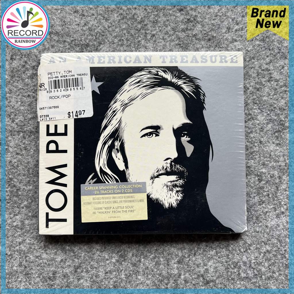 Tom Petty An American Treasure Original CD Album [Lacrado] Brand New IP0619 MSC20260511