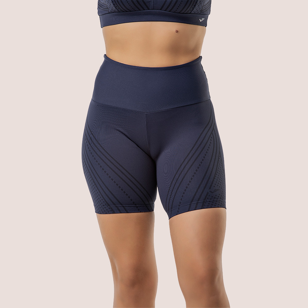 Bermuda Academia Levanta Bumbum Estampada Elite Feminina Plus Size Sport Caminhada Fitness
