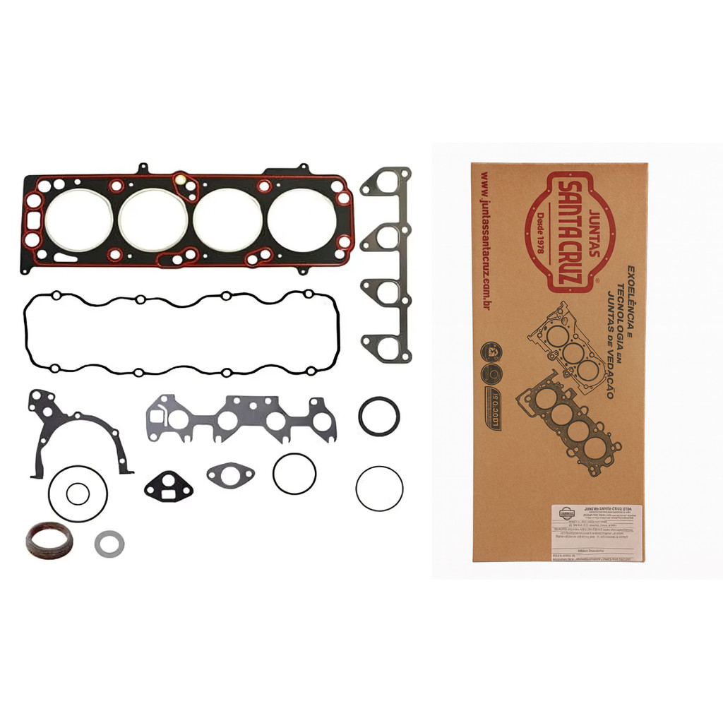 Kit Junta motor JUNTAS SANTA CRUZ Chevrolet Celta Classic Corsa 1.0 8V VHC VHC-E - Cod. 10006PAK