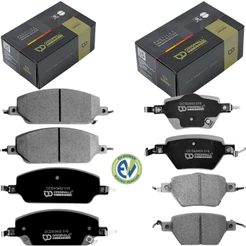 Kit Pastilha Dianteira Traseira Cerâmica Originall Parts Byd Dolphin Mini King Yuan Plus 2023 A 2026