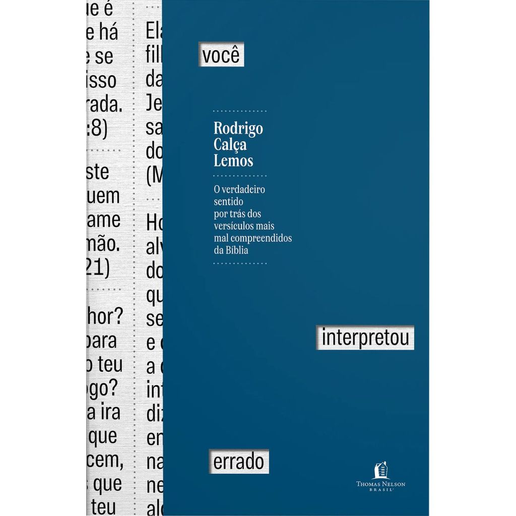 Você interpretou errado | O verdadeiro sentido por trás dos versículos mais mal compreendidos da Bíblia em Oferta na Shopee