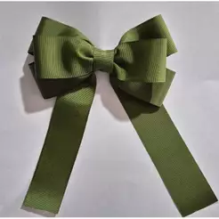 Laço em Fita de Gorgurão para Daminhas – verde oliva