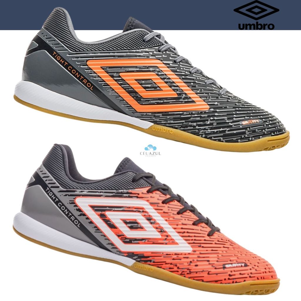 Chuteira Futsal Umbro Masculina Gravity Quadra Conforto em Oferta na Shopee