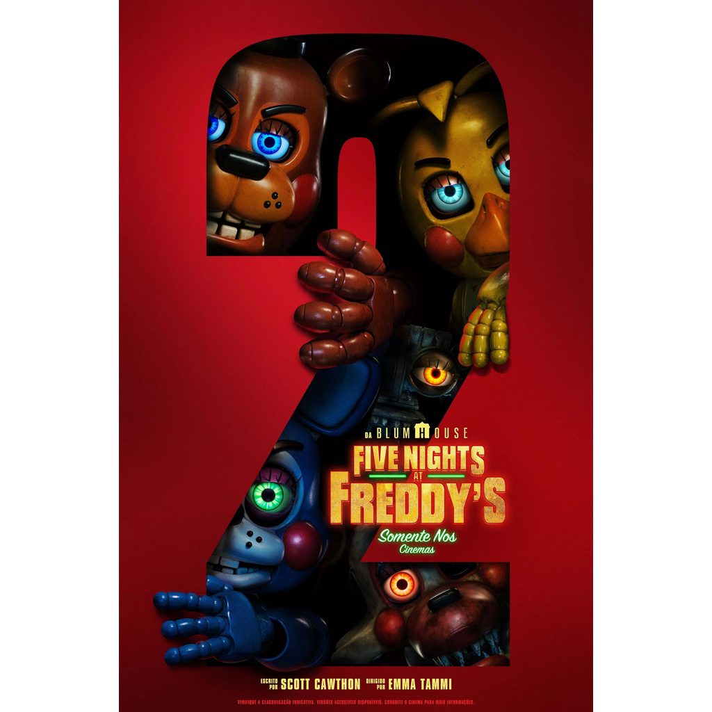 Poster Five Nights at Freddy's em Oferta | Shopee 2026