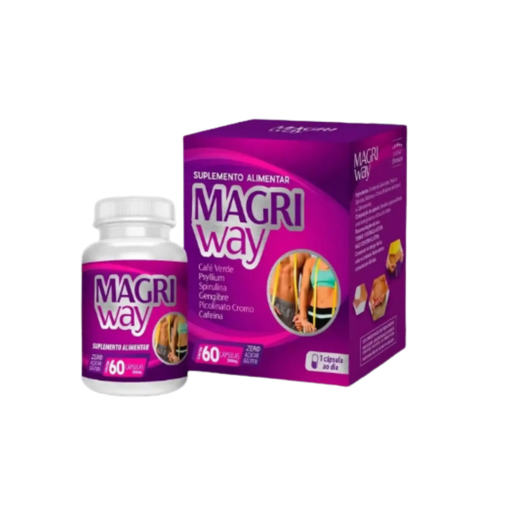 MagriWay 60 caps Suplemento Alimentar em Oferta na Shopee