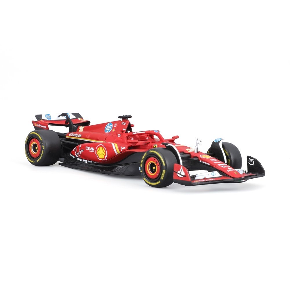 Carrinho Miniatura Burago F1 1:43 Ferrari SF-24 Leclerc #16 em Oferta na Shopee