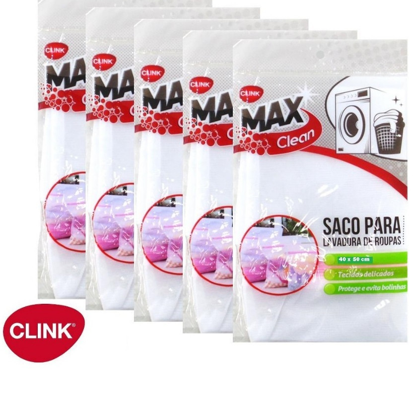 Kit 5 Sacos Lava Roupa Facil 40x50 Maquina de Lavar Delicadas Intimas Organizador de roupas em Oferta na Shopee