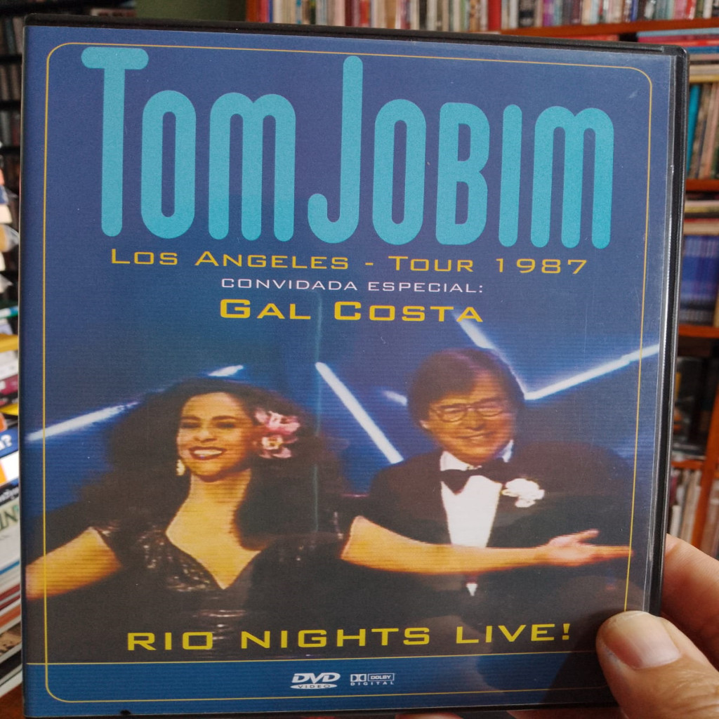 DVD Tom Jobim Los Angeles - Tour 1987 - Convidada Especial - Gal Costa editora nd