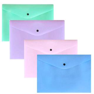 Pasta Envelope Com Botão A4 Todas As Cores -  DELLO em Oferta na Shopee