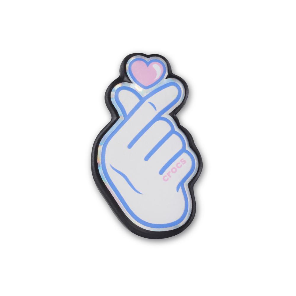 Jibbitz™ Dedos de Coração Único em Oferta na Shopee